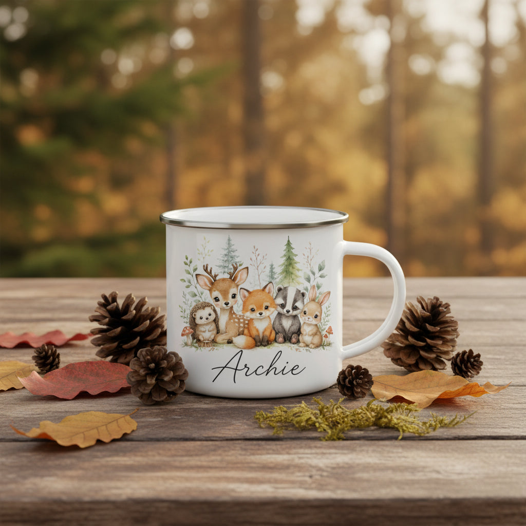 Vacso Trading Personalised Children's Enamel Mug Fairy Design