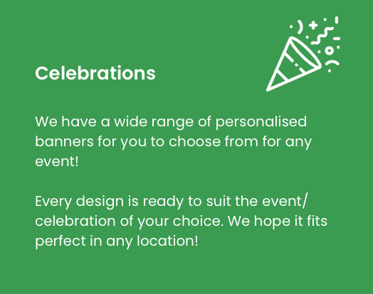 Personalised Party Banners