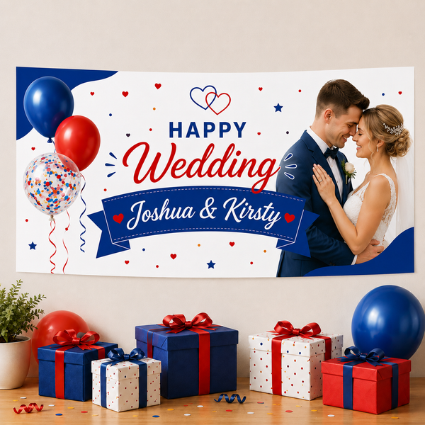 Personalised Wedding and engagement banners