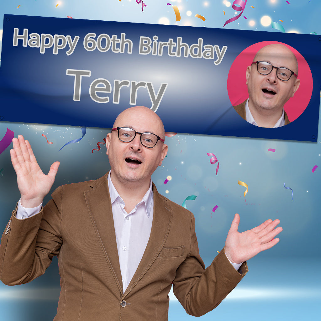 Personalised 60th Birthday Banners - Celebrate with a Personal Touch