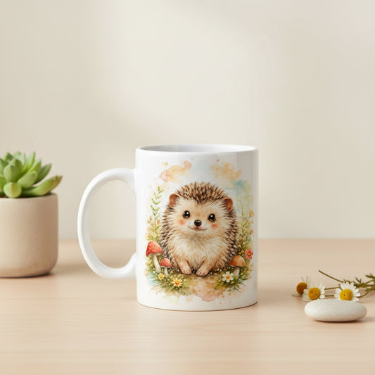 Vacso Trading Woodland Animal Watercolor Mug Cute Forest Ceramic 11oz