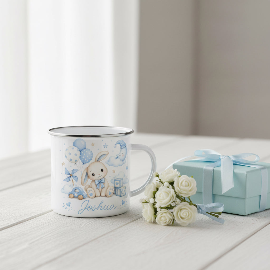Vacso Trading Personalised Children's Enamel Mug Fairy Design