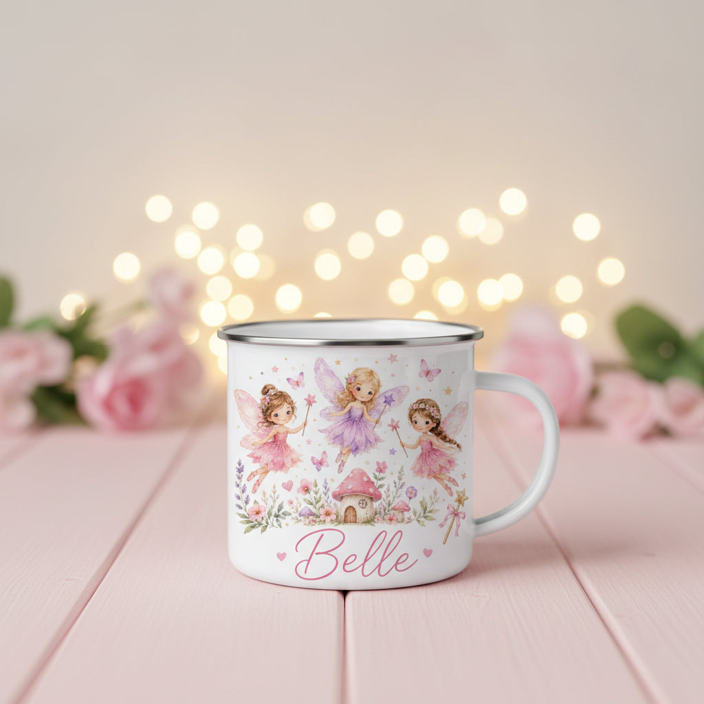 Vacso Trading Personalised Children's Enamel Mug Dino