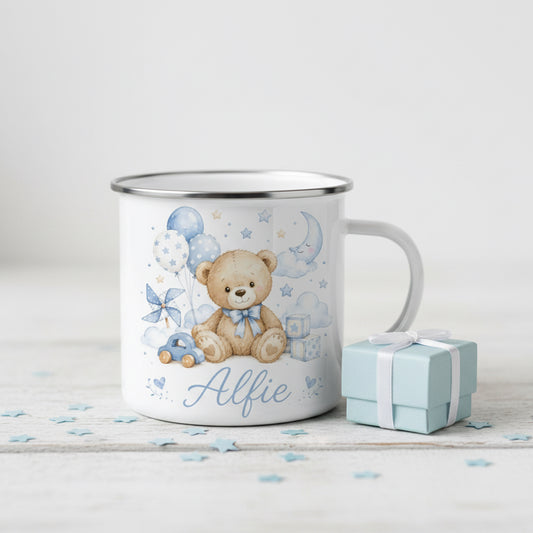 Vacso Trading Personalised Children's Enamel Mug Fairy Design