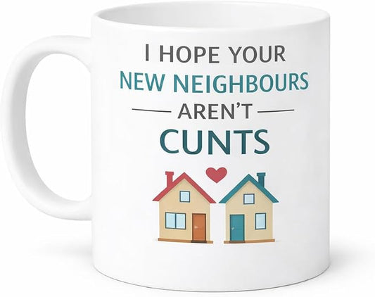 Vacso Trading Funny New Home Mug Cheeky Housewarming Gift 11oz Ceramic White
