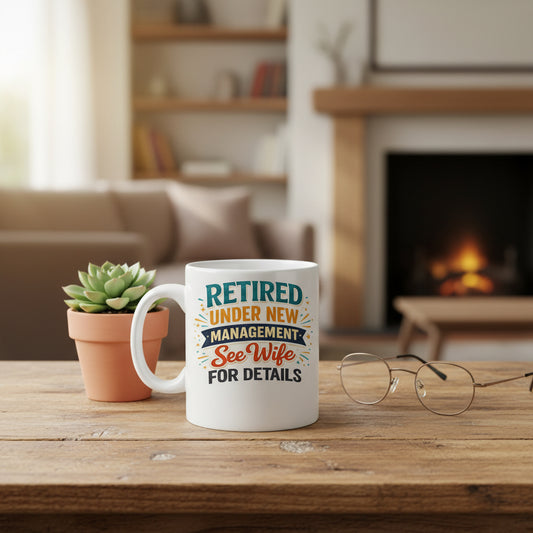Vacso Trading Retired Under New Management Ceramic Mug 11oz