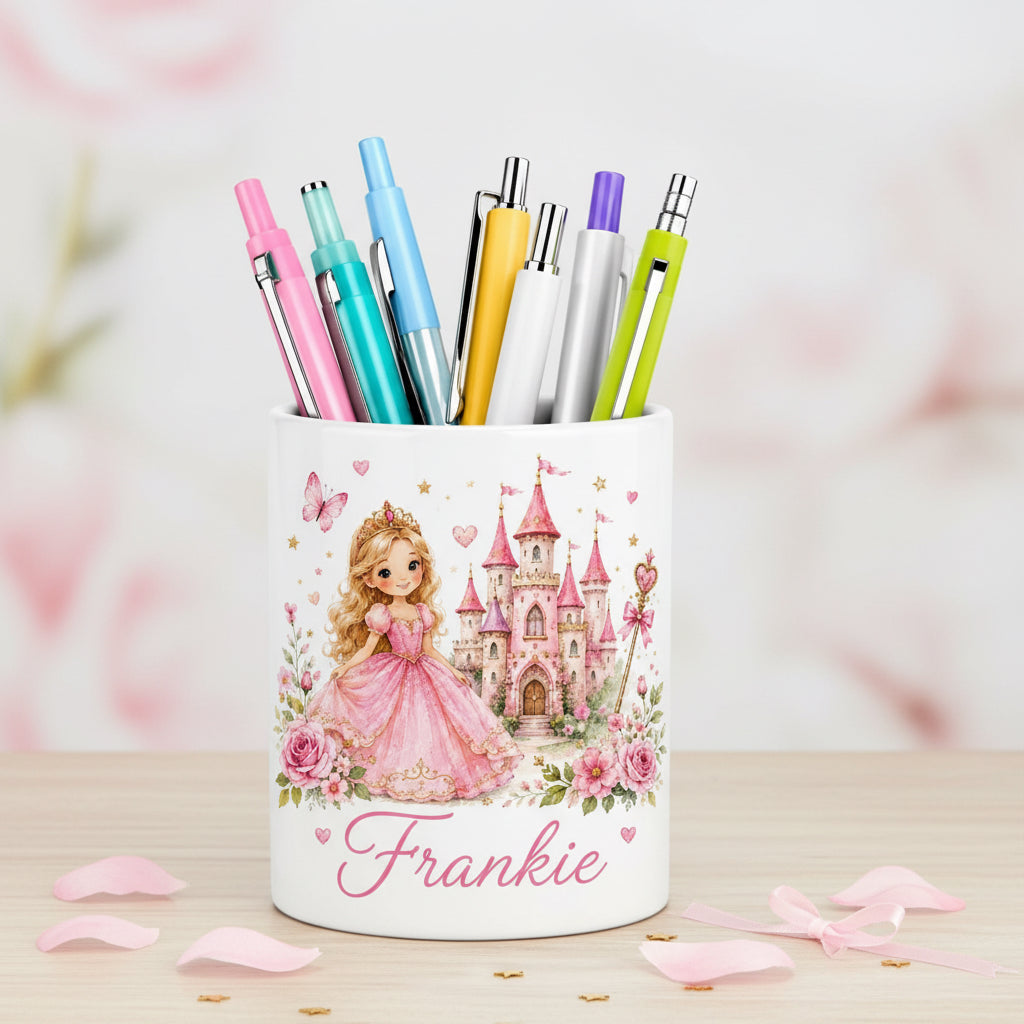 Vacso Trading Personalised Princess Ceramic Pen Pot