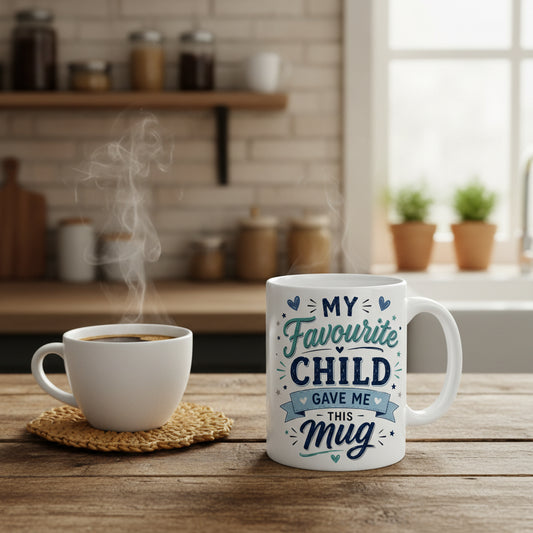 Vacso Trading My Favourite Child Gave Me This Mug Ceramic Mug 11oz White
