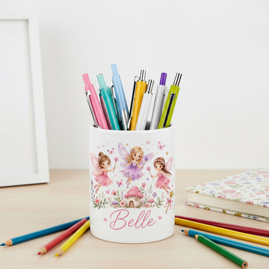 Vacso Trading Personalised Fairy Ceramic Pen Pot